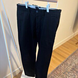 J. Crew 484 Slim Fit Black Chino - Stretch - 32/34